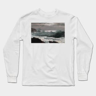 Early Morning After a Storm at Sea by Winslow Homer Long Sleeve T-Shirt